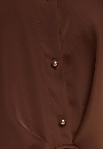 Chemisier usha BLACK LABEL en marron