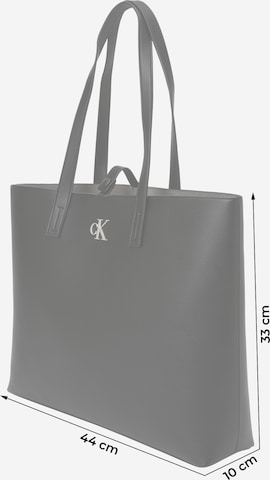 Calvin Klein Jeans Nakupovalna torba | črna barva