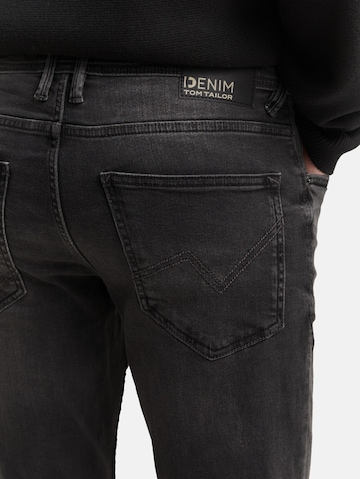 TOM TAILOR DENIM Скинни Джинсы 'Culver' в Черный