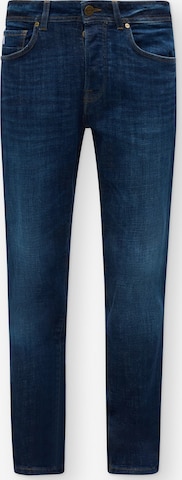 Coupe slim Jean Goldgarn en bleu : devant