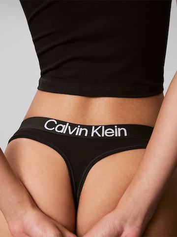 Calvin Klein Underwear String in Blau