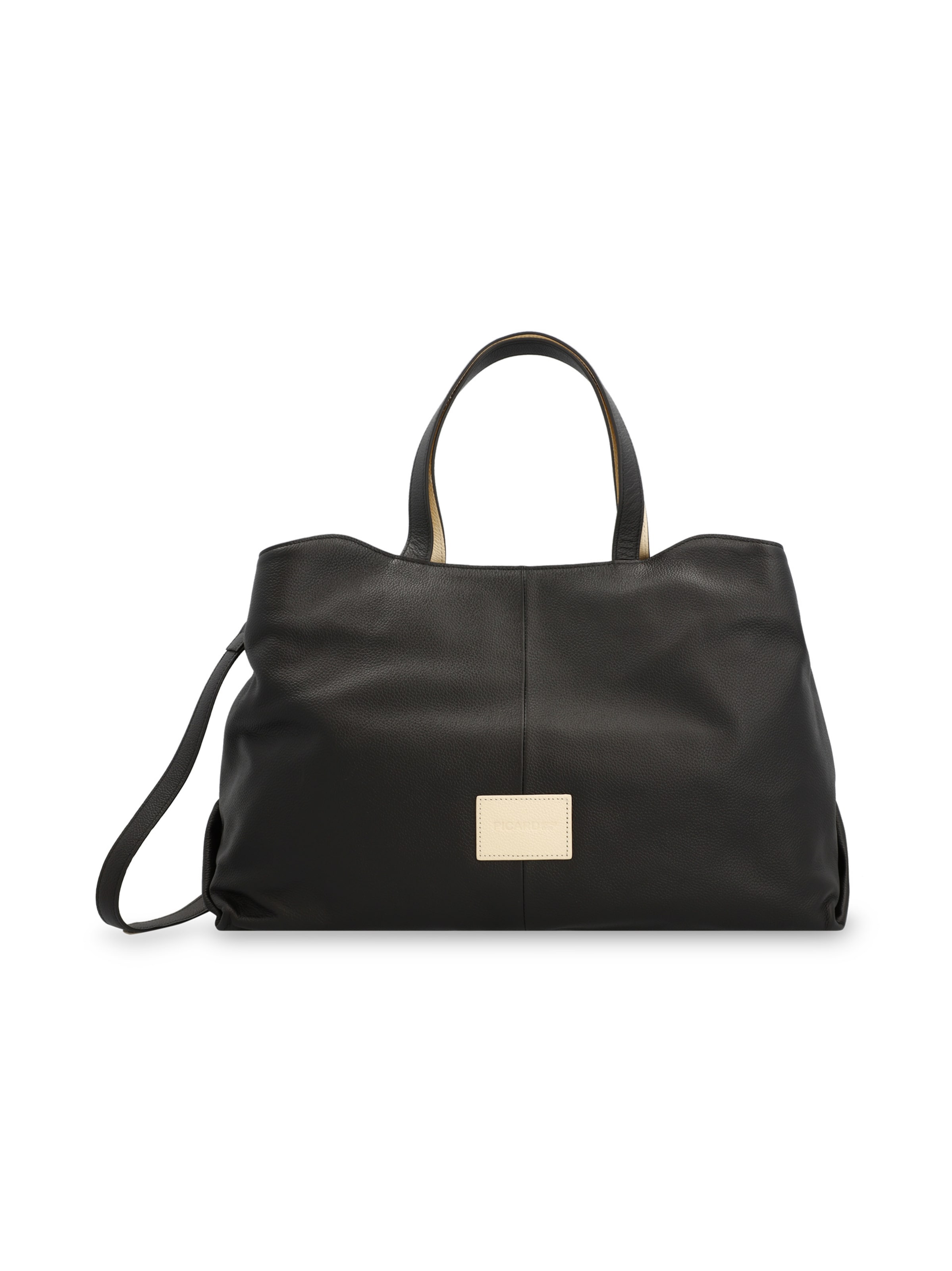 Picard Shopper 'Manu' in Zwart: voorkant