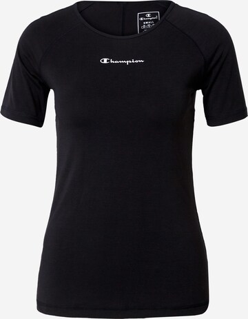 Champion Authentic Athletic Apparel Performance shirt in Black: front