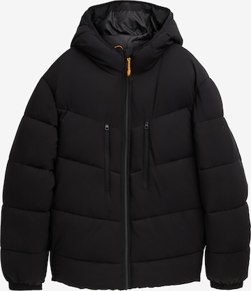 TOM TAILOR DENIM Tussenjas in Zwart: voorkant