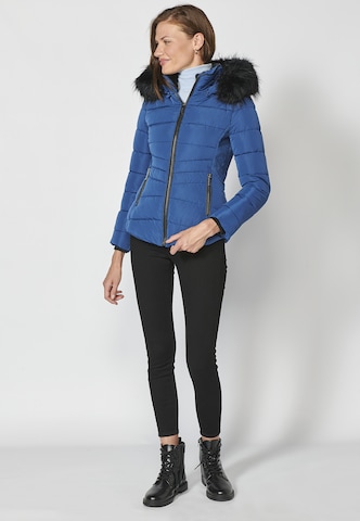 KOROSHI Winter Jacket in Blue