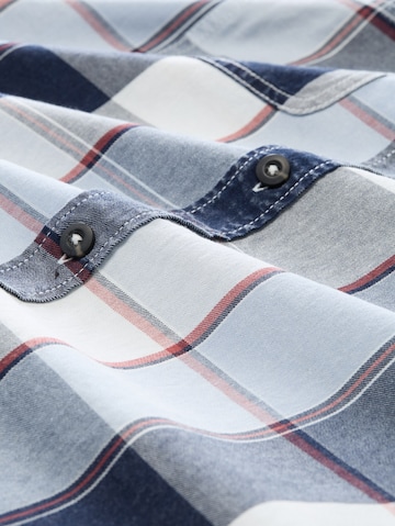 Coupe regular Chemise TOM TAILOR en bleu