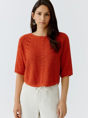 OUI Pullover in Orange: Vorderseite
