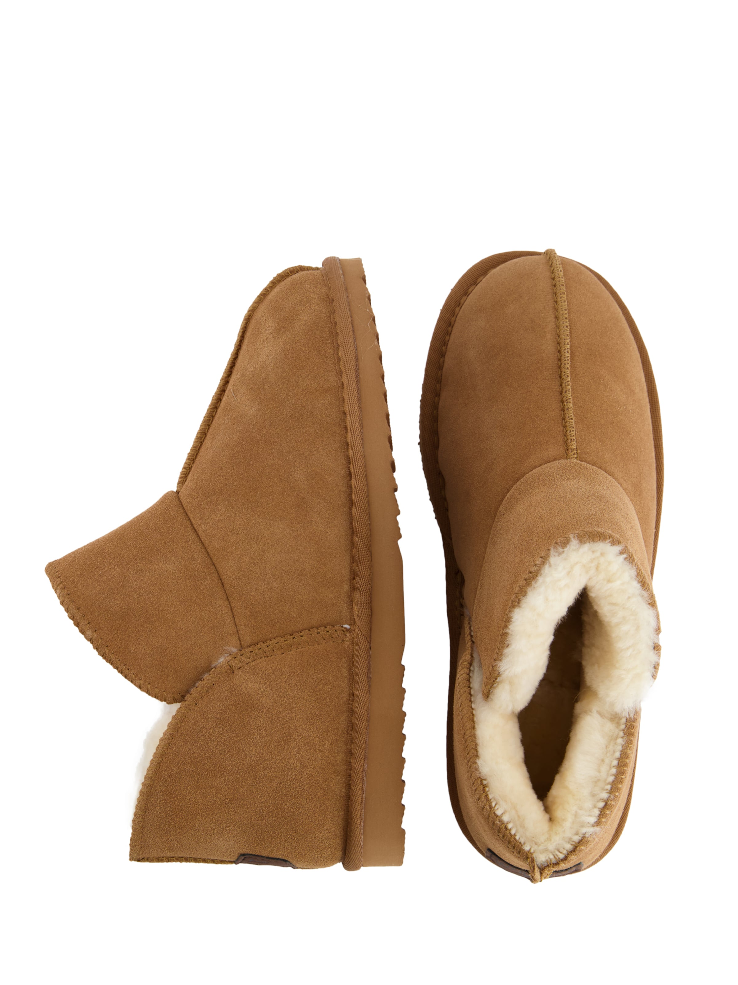 Warmbat Slippers 'Willow' in Brown