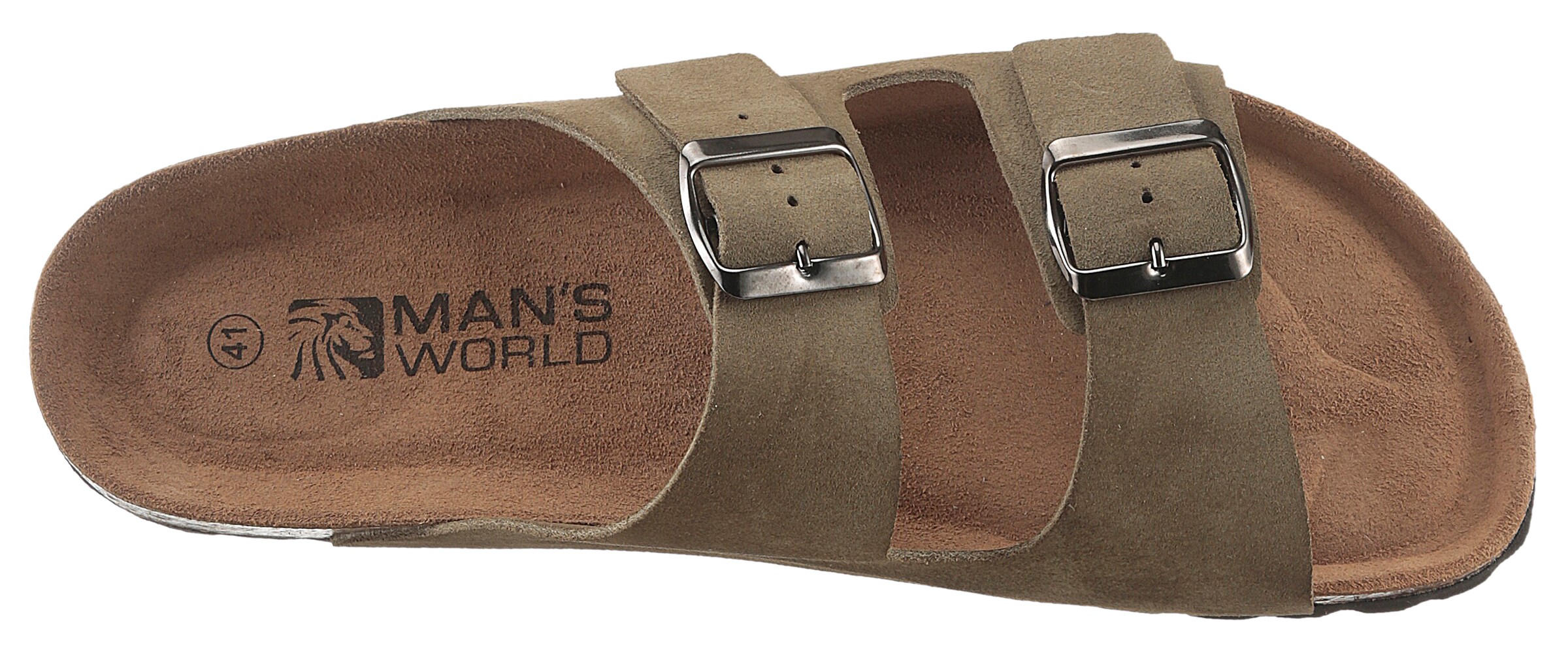 Man's World Mules in Green