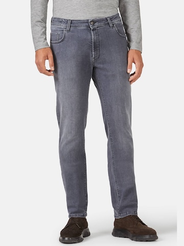 Boggi Milano Jeans in Grau: front