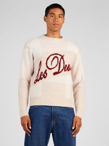 Les Deux Sweater in Beige: front