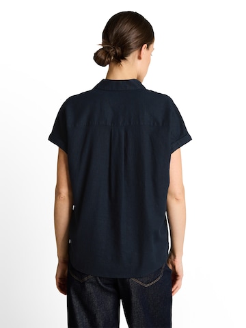 Chemisier TOM TAILOR en bleu