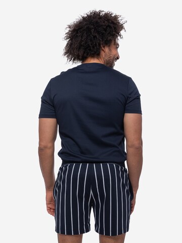 Mey Pajama short 'Valsted' in Blue