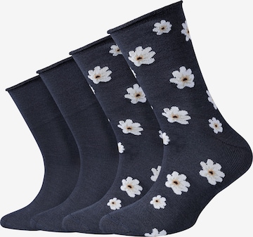 s.Oliver Socks in Blue: front