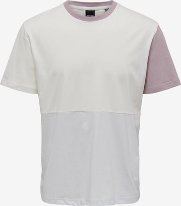 Only & Sons Shirt 'PATRICK' in White: front