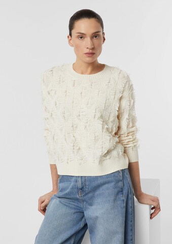 COMMA Trui in Beige: voorkant