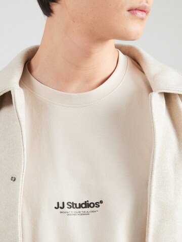 JACK & JONES Μπλουζάκι 'JJESOHO' σε καφέ