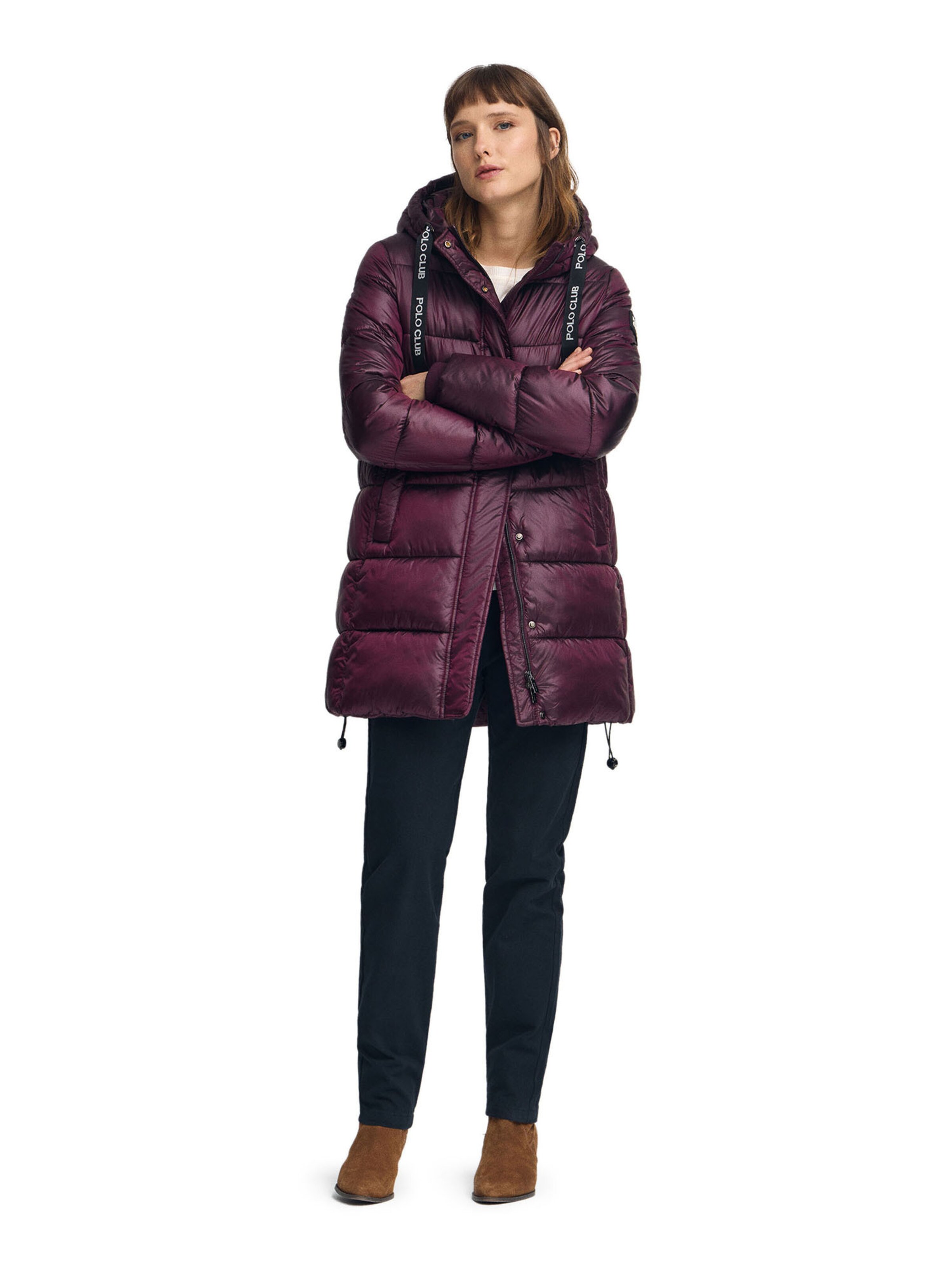 Polo Club Winter Jacket in Red