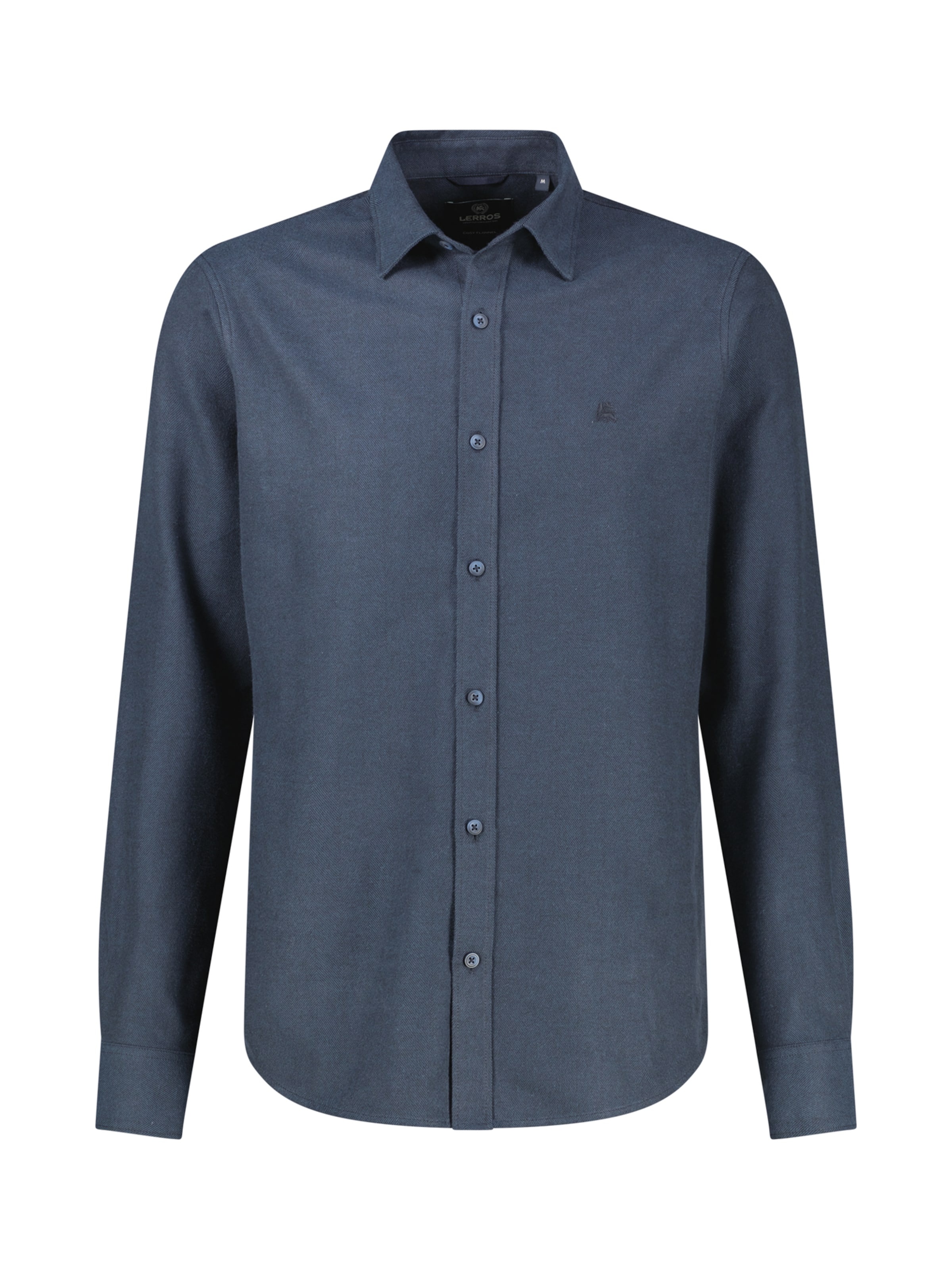 LERROS Button Up Shirt in Blue: front