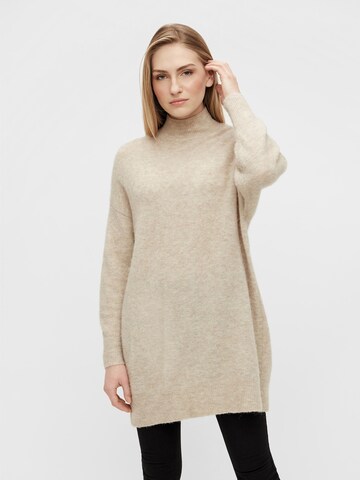 OBJECT Пуловер 'Nete' в сиво: отпред