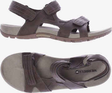 MERRELL Sandals & Slippers in 44 in Brown: front