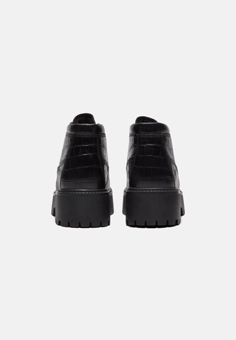 Ghete cu șireturi de la TIMBERLAND pe negru