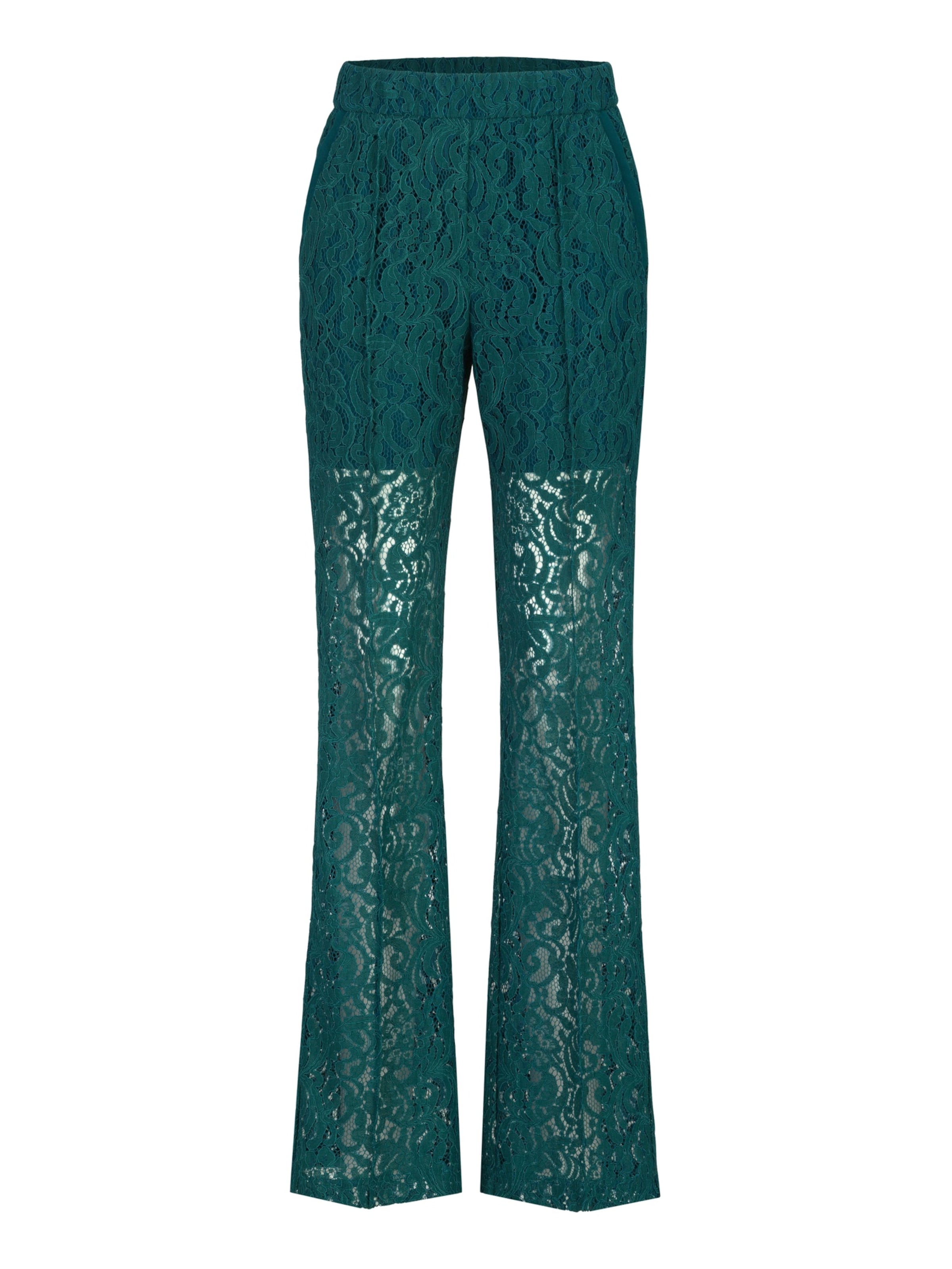 19V69 ITALIA Broek 'Lilliana' in Groen: voorkant