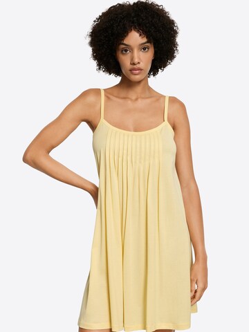 Chemise de nuit ' Juliet ' Hanro en jaune : devant