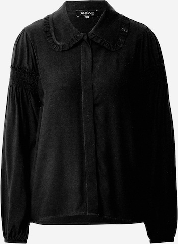 Aligne - Blusa 'Brooke' em preto: frente