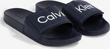 Mule Calvin Klein en bleu