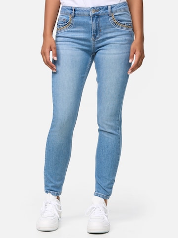 Orsay Slim fit Jeans in Blue: front