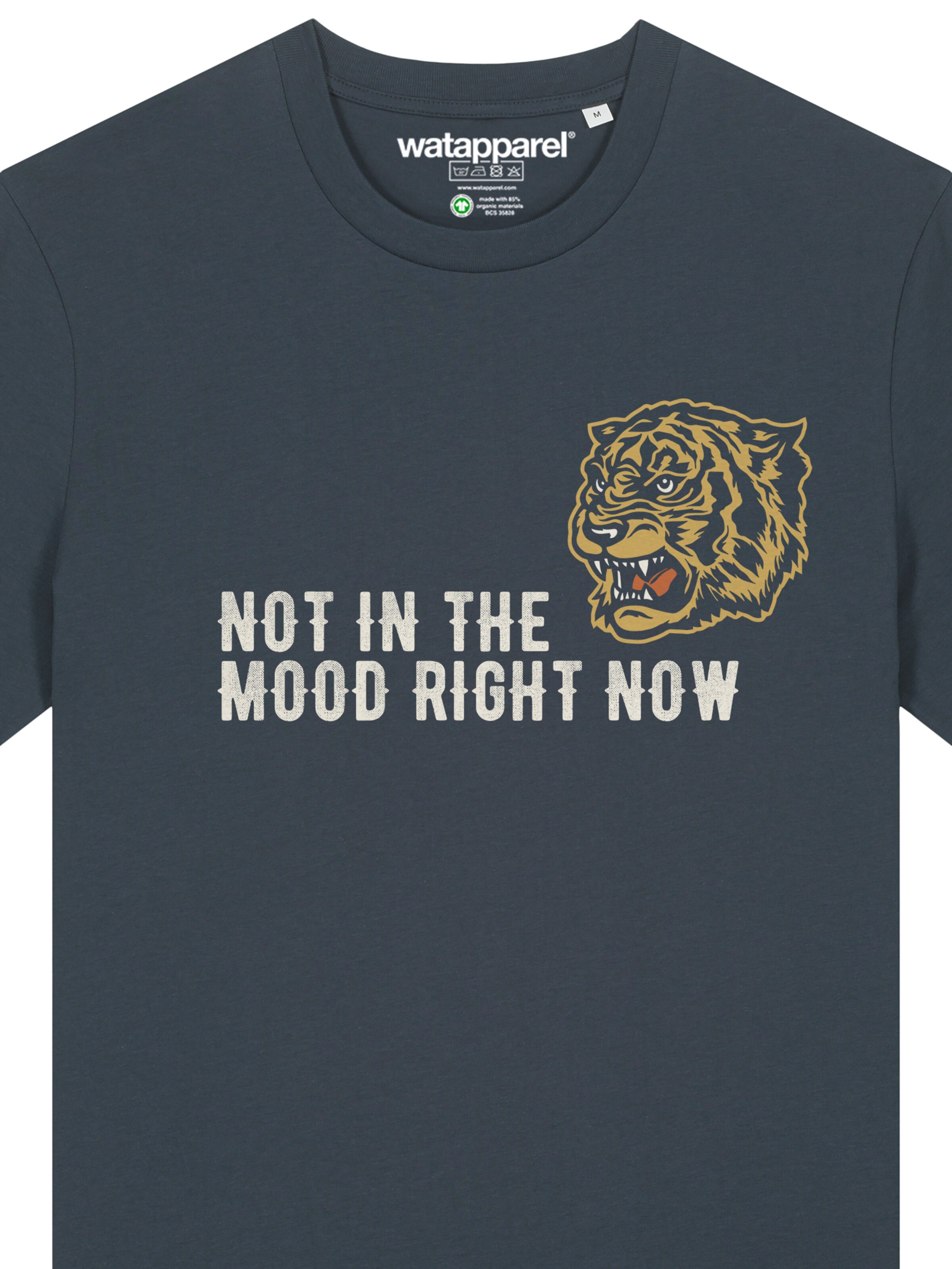 Maglietta 'Not In The Mood' di Watapparel in grigio