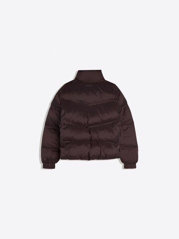 Bershka Winter jacket in Brown