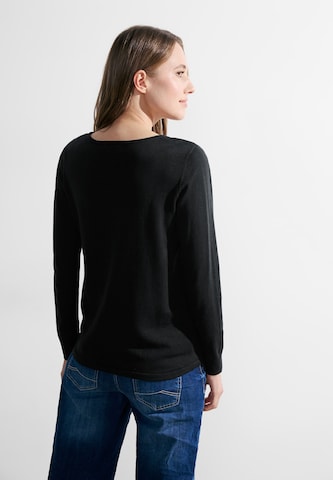 CECIL Pullover in Schwarz