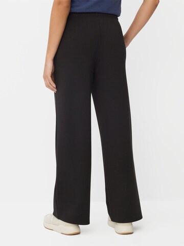 CAMEL ACTIVE Wide leg Pants in Black