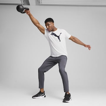 PUMA Tapered Sportbroek 'TAD Essentials' in Grijs