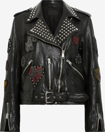 AllSaints Kevad-sügisjope, värv must: eest vaates