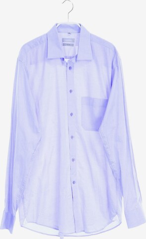 maddison Button Up Shirt in M in Purple: front