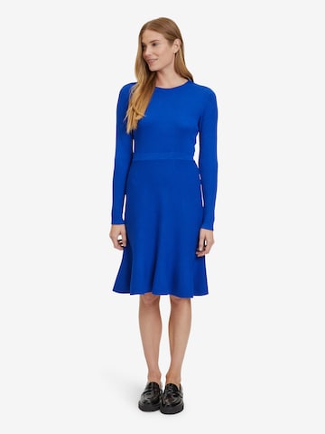 Vera Mont Gebreide jurk in Blauw