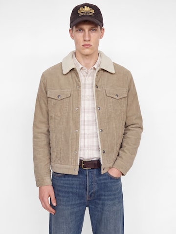 pelēks Jack & Jones Premium Starpsezonu jaka 'JPRBLUCONNOR': no priekšpuses