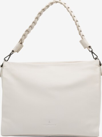 DreiMaster Maritim Handbag in White: front