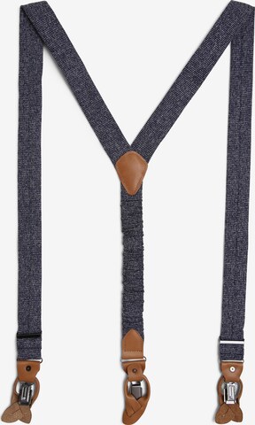 Finshley & Harding London Suspenders in Blue