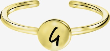Lucardi Ring in Gold: front