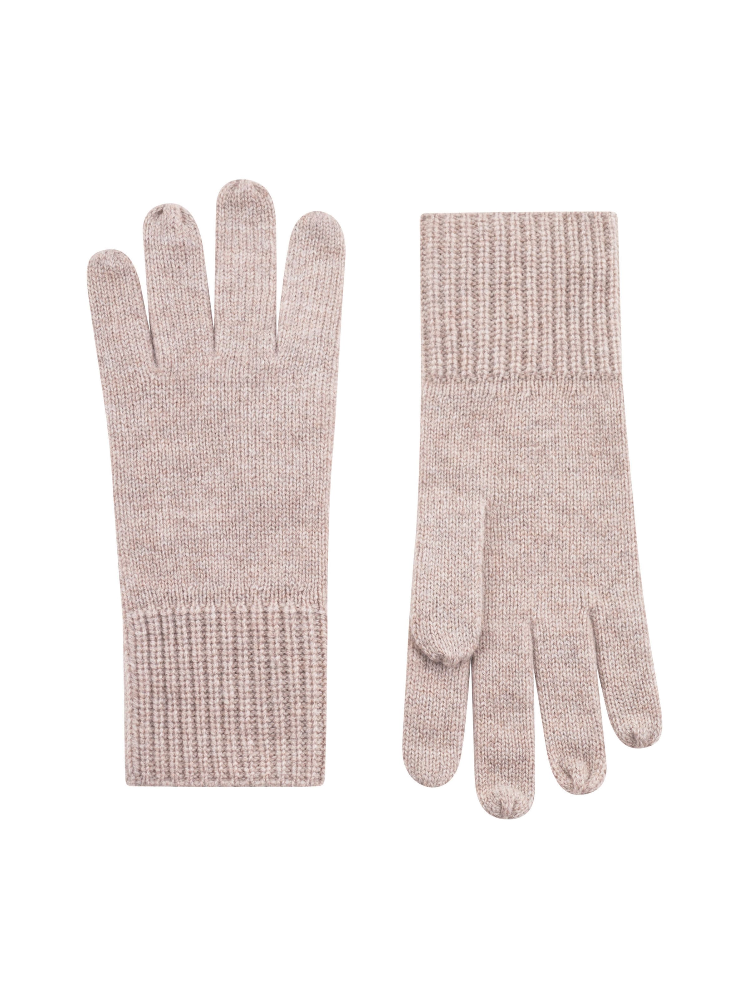 CODELLO Vingerhandschoenen in Beige: voorkant