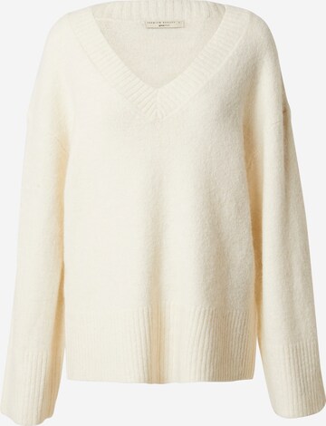 Gina Tricot Pullover i hvid: forside