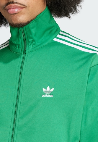 ADIDAS ORIGINALS Sweat jacket 'Adicolor Classics Firebird' in Green