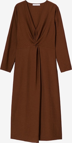 Robe 'Luseri-H' MANGO en marron : devant