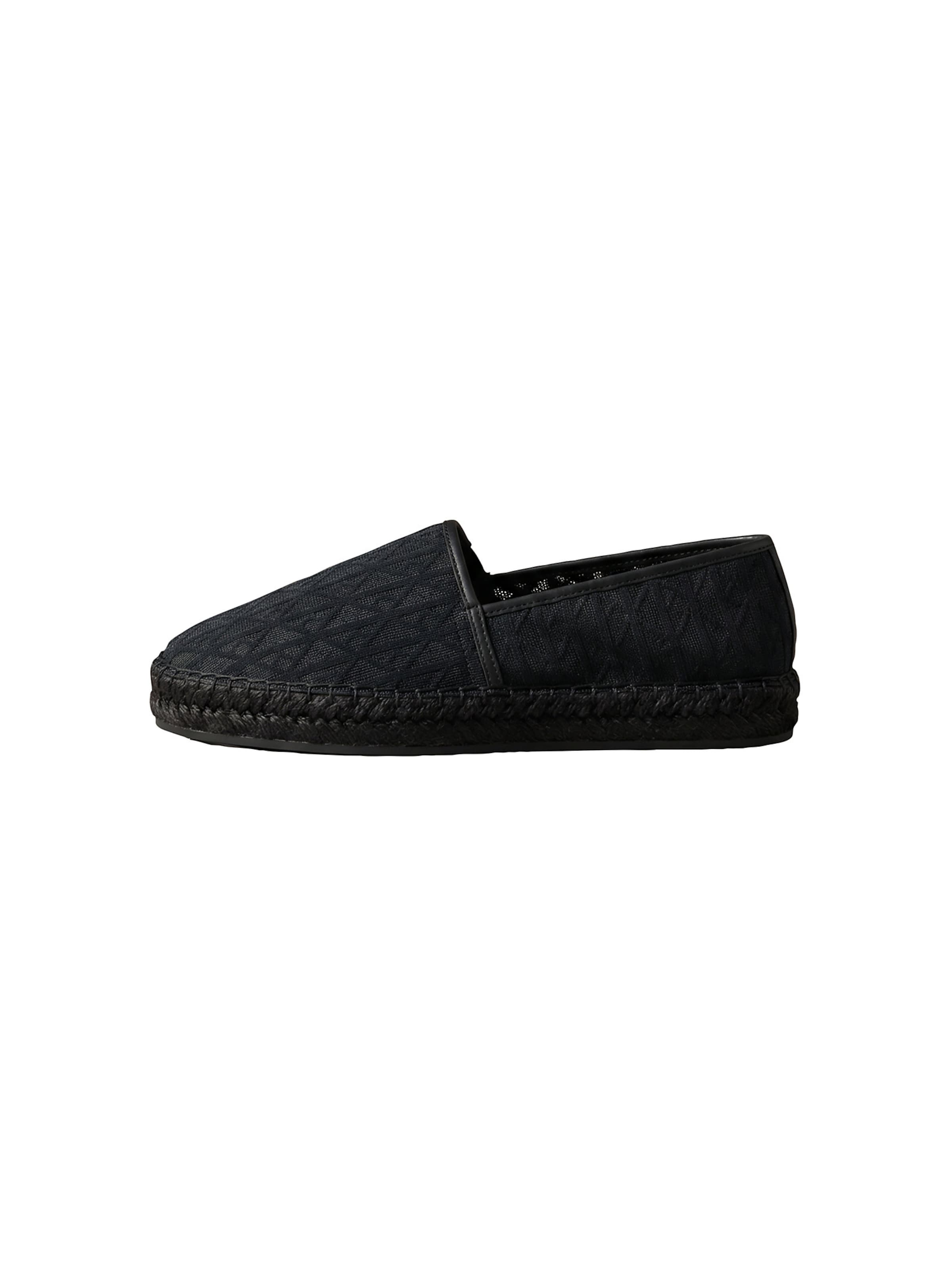 Calvin Klein Espadrilles in Black: front
