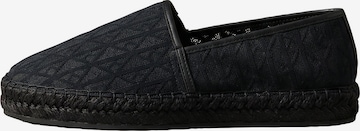 Espadrilles Calvin Klein en noir : devant