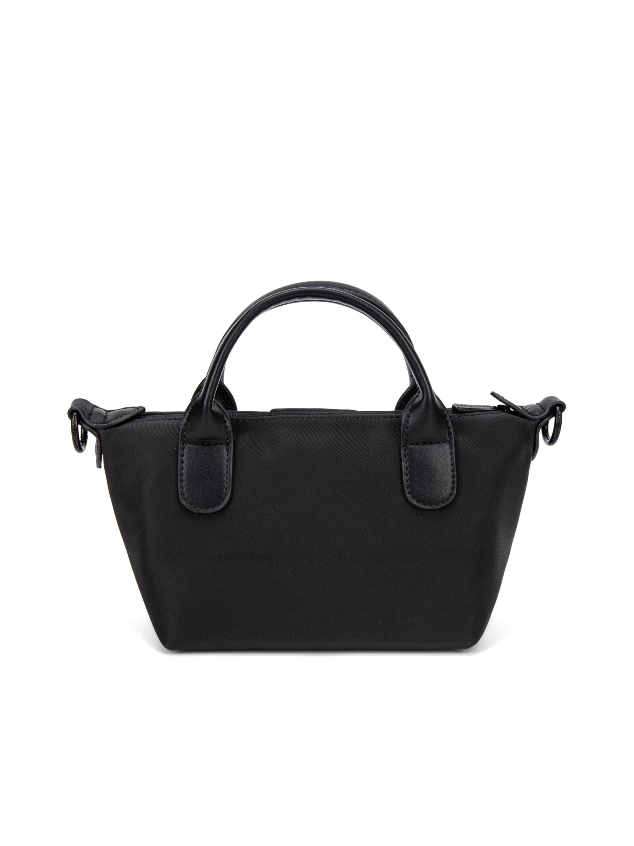 Borsa a mano 'Mini Borsa a Mano David Jones Doppi Manici Zip' di David Jones in nero